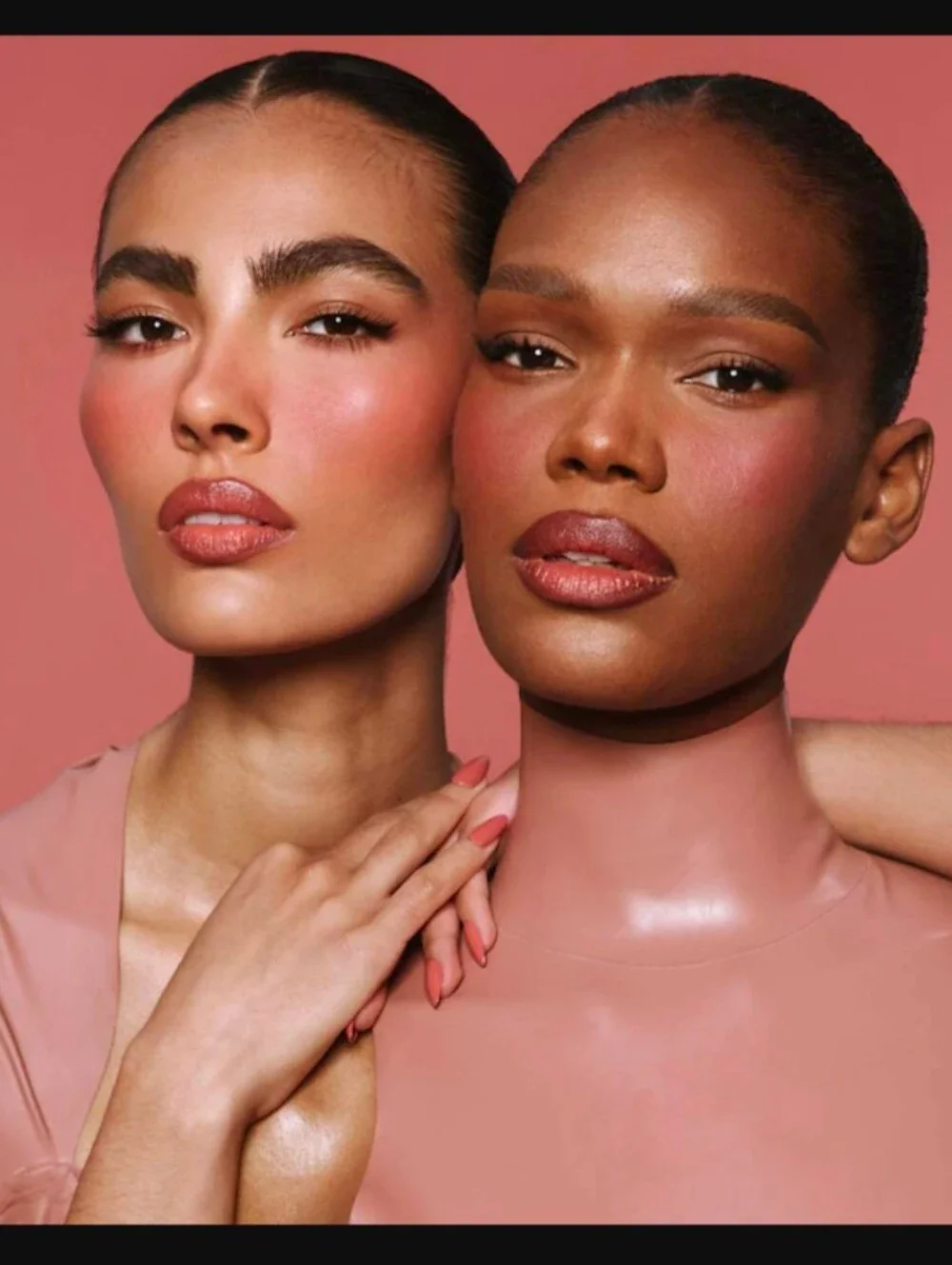 PATRICK TA Double-Take Crème & Powder Blush Duo:Color:She Goes To The Gym-New